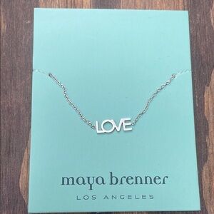 Silver 'LOVE' Bracelet